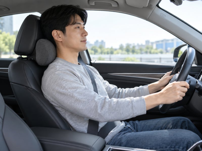 차량용 목쿠션 높이 어디에 맞춰야 할까? 5분 조절 방법