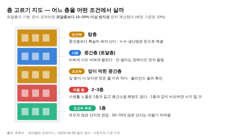 아파트 살 때·팔 때 규칙 총정리 | 매도 요령 4가지, 동·층 고르기, 24평 vs 34평, 인테리어 후....