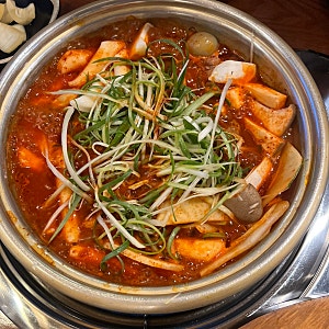미아사거리맛집 짚신매운갈비찜 본점에서 매운돼지갈비찜과 볶음밥까지 !