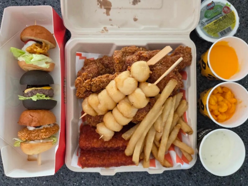 [인천 송도현대아울렛 맛집] 출출할 때 간식으로 좋은 "앵그리포테이토 현대프리미움아울렛 ....