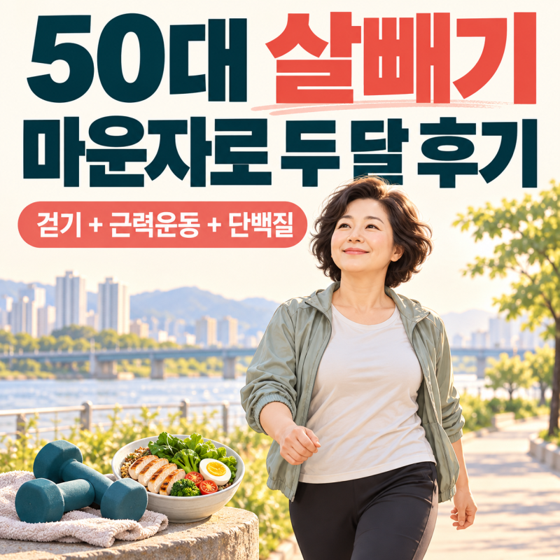50대 살빼기 어려운 이유, 마운자로 2.5mg 두 달 사용 솔직 후기