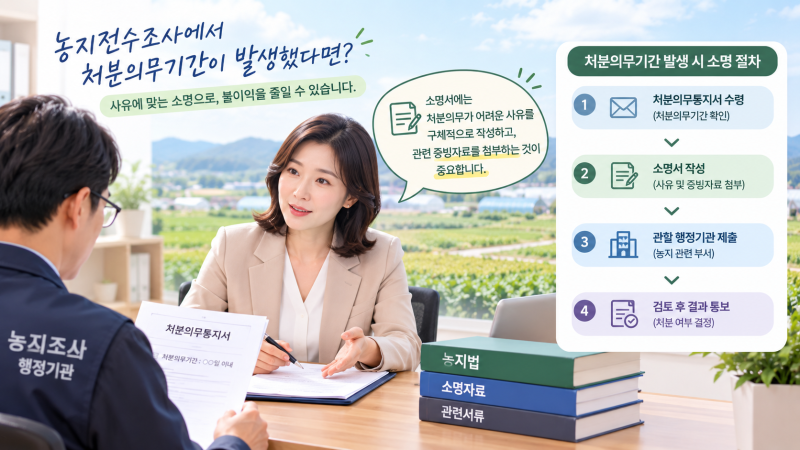 농지 처분의무 1년 동안 무엇을 해야 할까?｜소명 방법부터 농지 처분까지