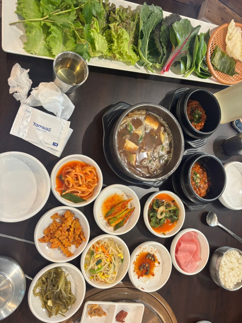 하남미사 한식 쌈밥 맛집 돌쇠쌈밥, 푸짐한 제육쌈밥에 집밥 같은 된장찌개