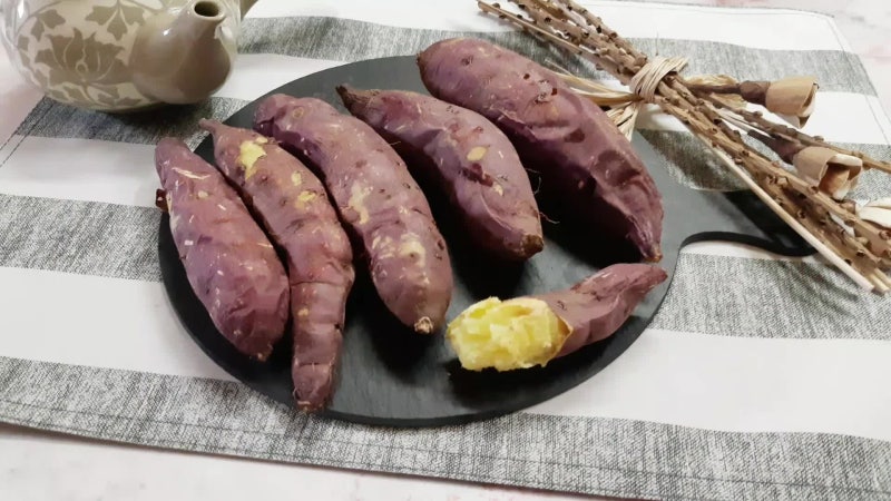 밤고구마 에어프라이어 굽는 시간 총정리, 꿀고구마는 다르더라고요