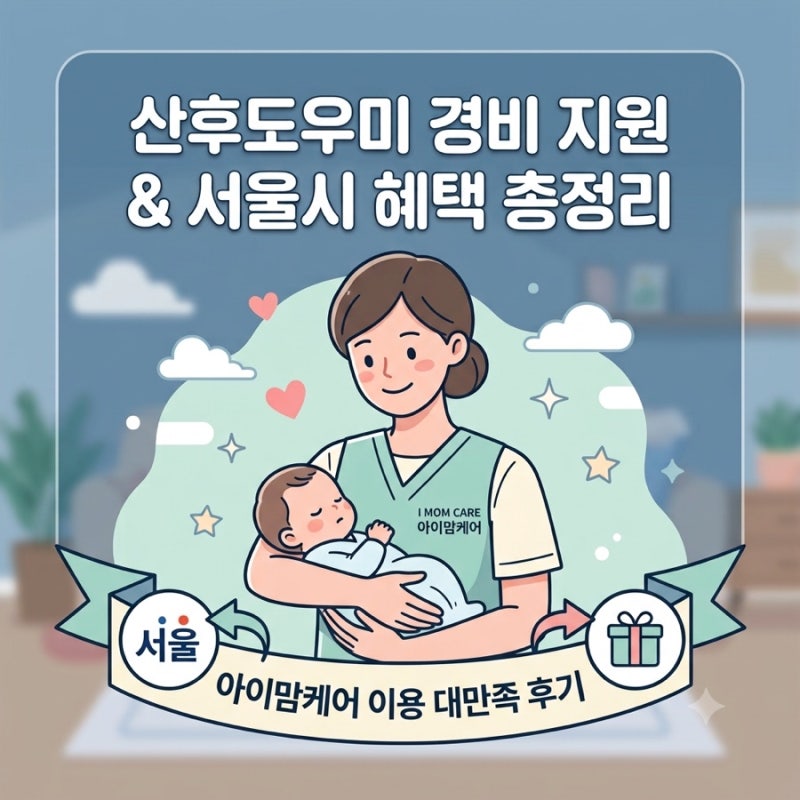 출산 후 필수 체크! 산후도우미 경비 지원 정책 총정리 (+서울시 산후조리경비 & 아이맘케어 ....