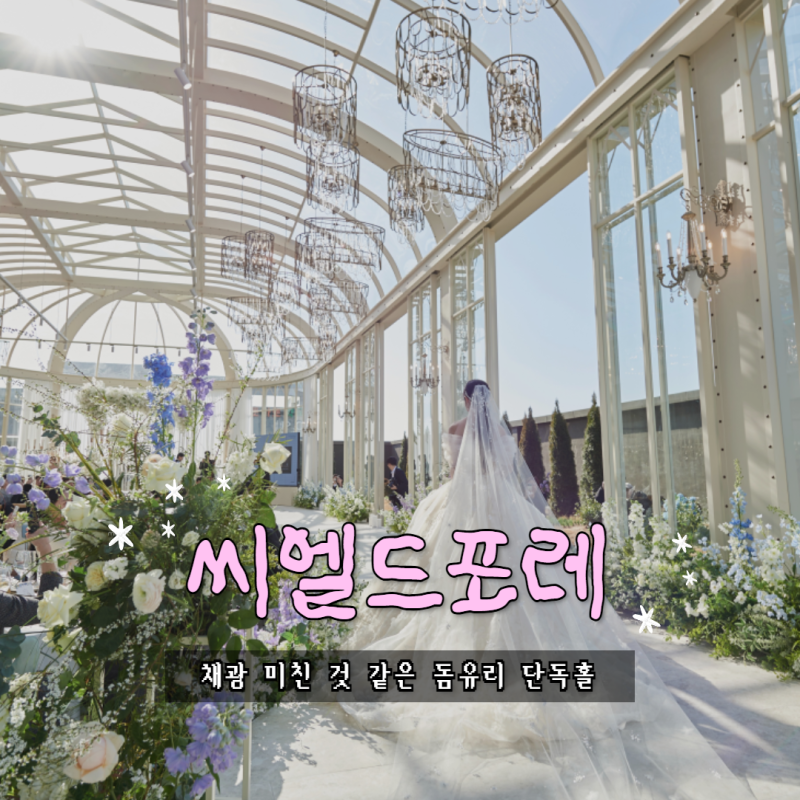 대전 밝은 웨딩홀 씨엘드포레 투어 후기 | 27년 하반기 식대·주차·견적 공유