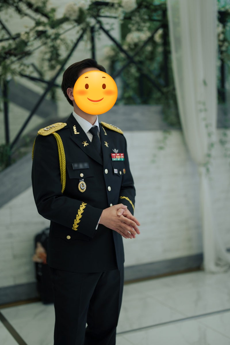 [셀프웨딩] 희림상사에서 본식 군인 예복 맞춤제작했어요