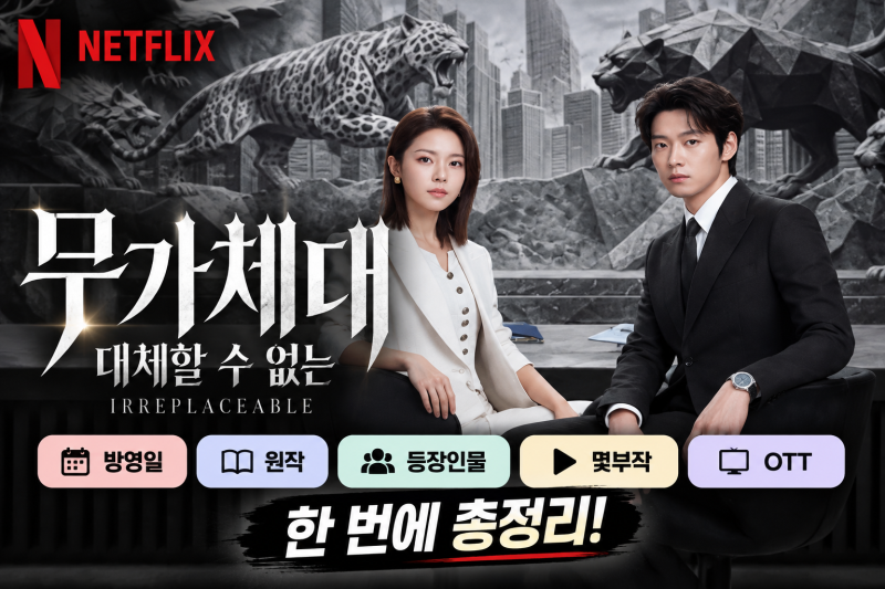 무가체대 중드 넷플릭스 ‘대체할 수 없는’ 방영일 원작 등장인물 몇부작 OTT 총정리