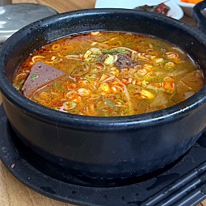 포항CC 맛집 라운딩 전 들러본 청하휴게소 청진동해장국