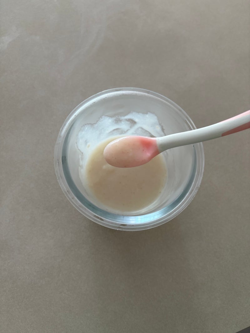 5개월 아기 오트밀 이유식 플라하반 퀵오르지날 오트밀 드럼 두유제조기 9배죽 만들기, 쌀미....