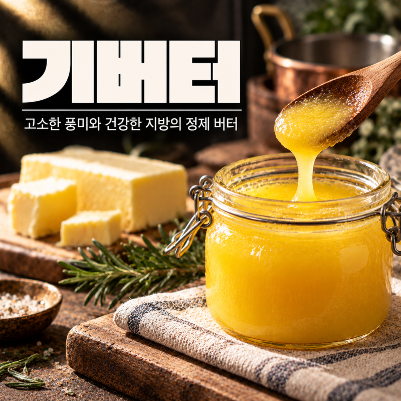 기버터 효능 7가지 만드는 법 고르는 부작용