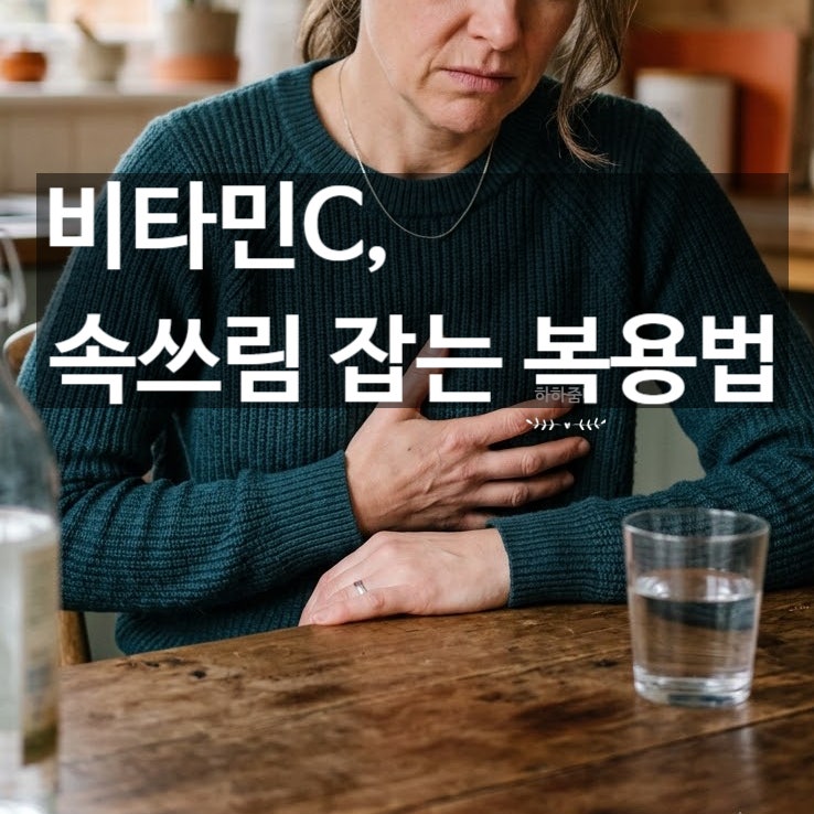 비타민C 과다복용 속쓰리면 당장 이것부터 하세요