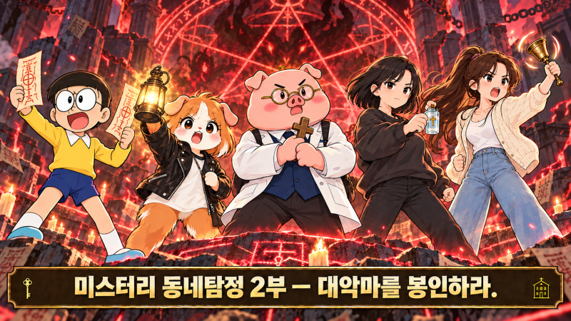 미스터리 동네탐정 결말 후기 | 의정부 엔터팟 이머시브 2부