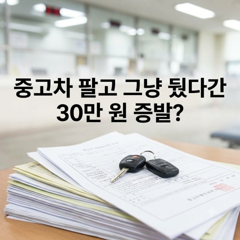 중고차 팔고 그냥 뒀다간 30만 원 증발? 자동차세 환급 신청 방법 및 위택스 일할계산 환급금 ....