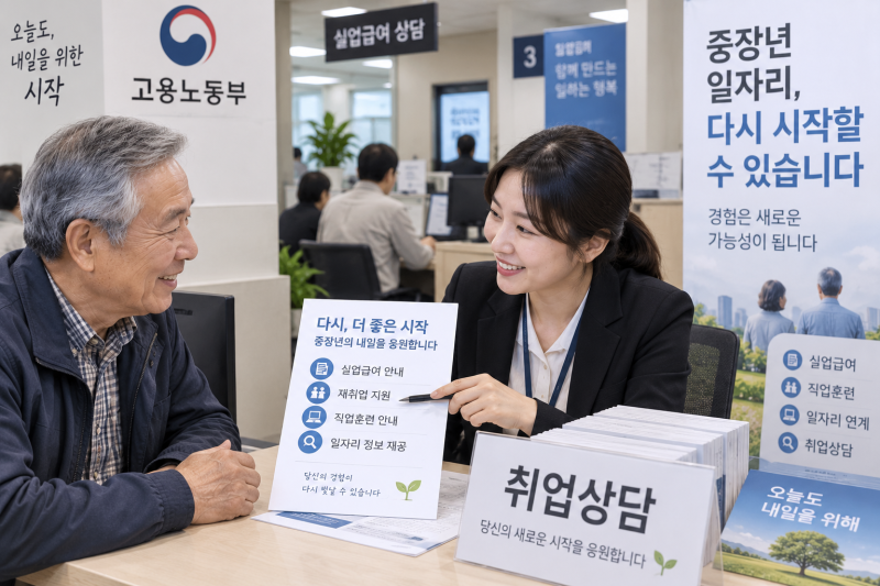 “60세 넘었다면 실업급여 확인하세요”…구직활동 기준, 일반 수급자보다 다르다
