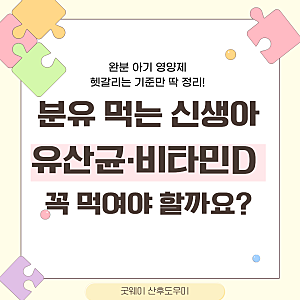 분유 먹는 신생아 유산균·비타민D 꼭 필요할까? 완분 아기 영양제 기준 총정리(분유편)