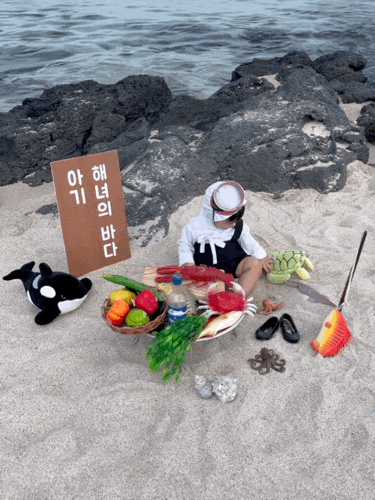 [제주] 아기해녀복대여 제주도아기스냅 애월해수욕장 제주도 아기 스냅촬영 제....