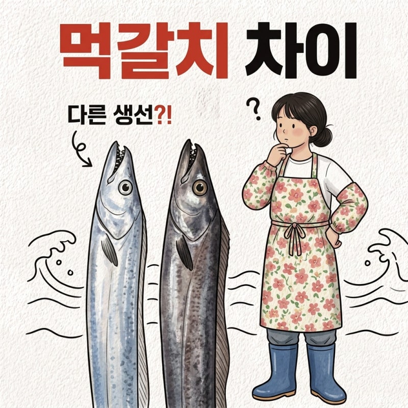 은갈치 먹갈치 다른 생선인 줄 앎 갈치 제철 차이 제주갈치 굽는법 크기