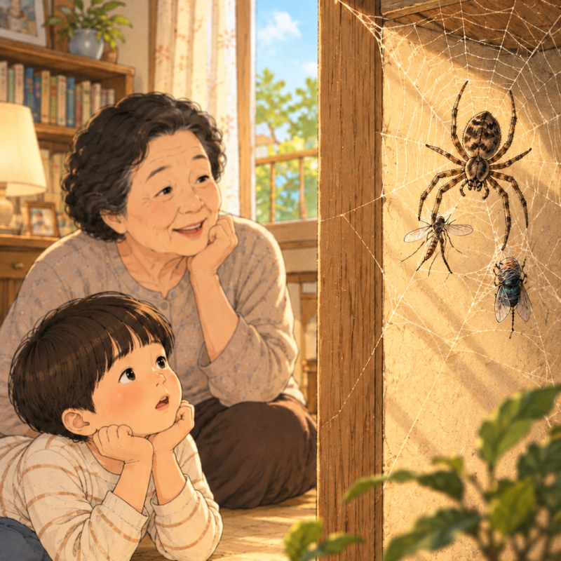"아침 거미는 살리고 밤 거미는 죽인다?" 무심코 믿었는데.. 진짜 이유 따로 있었다
