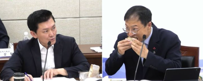 [속보] 김상욱 울산시장, 업무보고 중 샌드위치 먹었다가 ‘시끌’…직접 밝힌 당시 상황