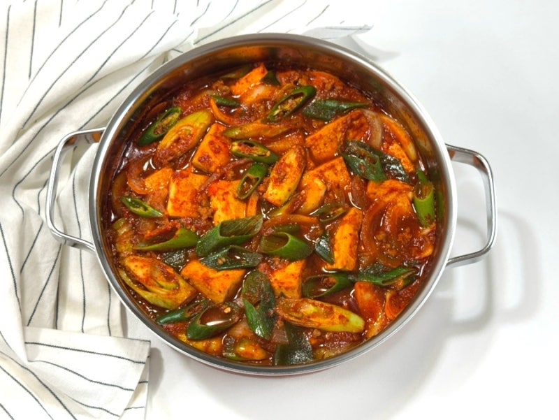 밥이 필요한 정호영 두부짜글이 레시피 두부 짜글이 찌개 <정호영 두부요....