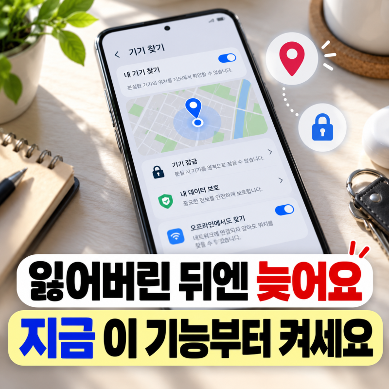 휴대폰 분실 전 설정, 잃어버린 뒤엔 늦습니다…지금 미리 켜둘 기능 5가지