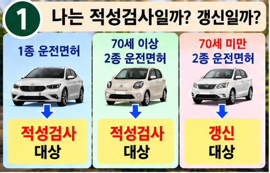 시니어님들, 배워봅시다 | 운전면허증 갱신 어떻게 하지? 처음부터 발급까지 쉽게 따라하기(....