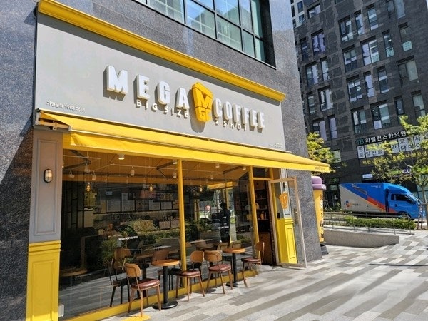 [메가커피] 부평 | 창업비용 2억 월매출 3,700만 | 양도양수 매장 조건