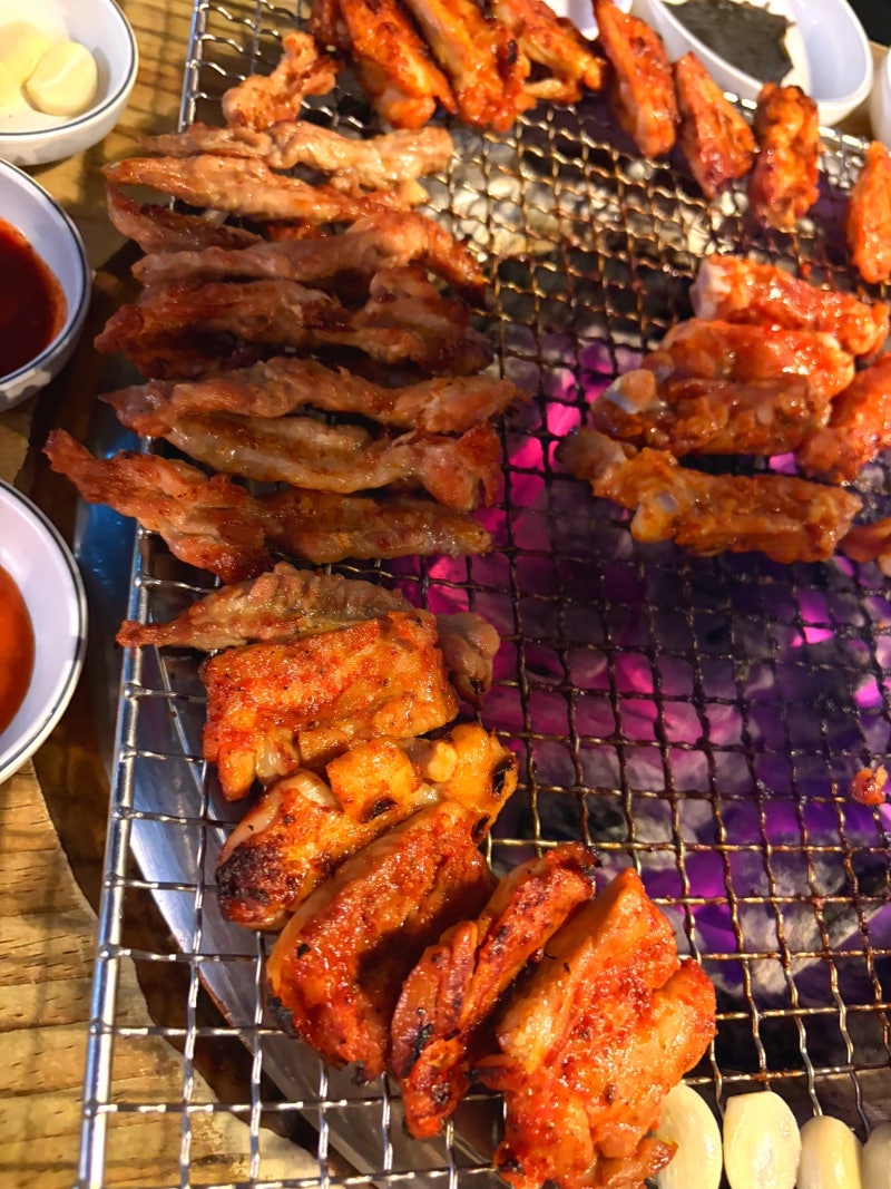 강촌 숯불 닭갈비 본점 신도림, 웨이팅이 이해되는 맛집!!