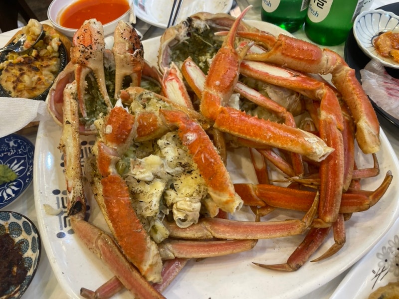 [동해/삼척] 삼척 쏠비치에서 방문하기 좋은 추암해수욕장 앞 벤츠대게횟집｜내돈내산 후기 ....