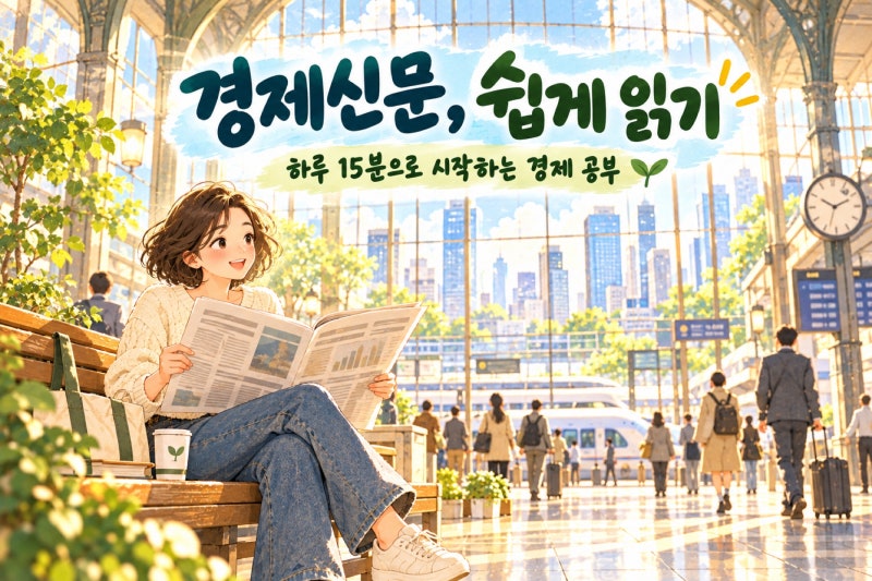 경제신문 읽는 법, 하루 15분으로 경제 공부 시작하기