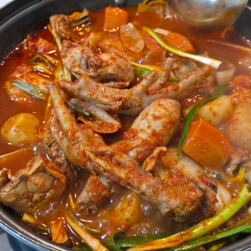 닭발까지 더해진 특별한 닭볶음탕 - 양주백석맛집 '가야국수&닭볶음탕' 평일 저녁 방문 후기