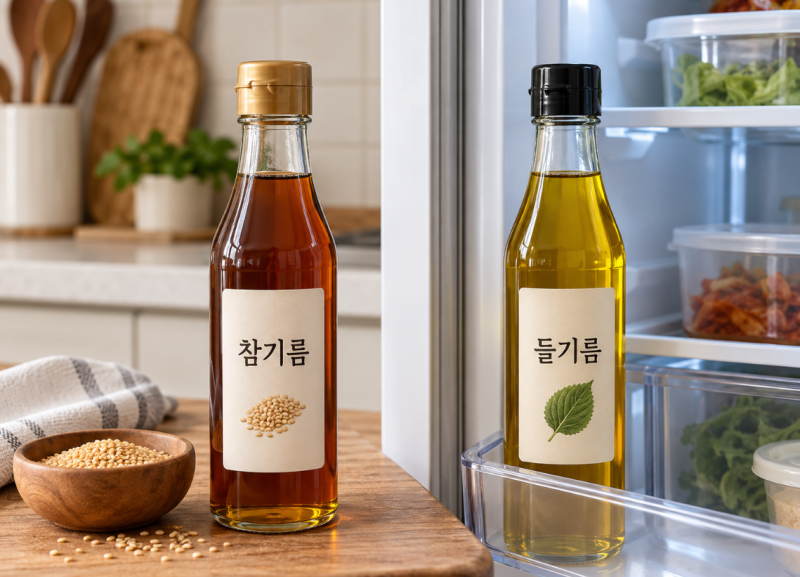 참기름·들기름 보관법, 둘 다 냉장고에 넣으면 더 오래갈까?