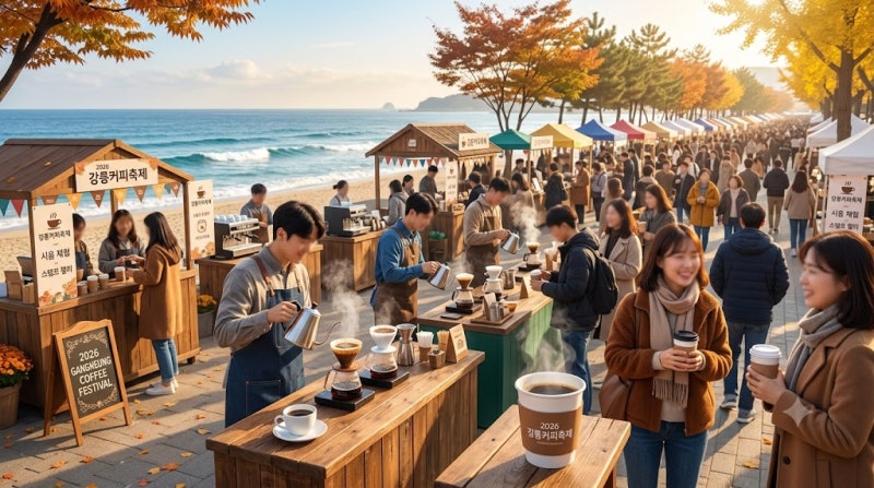 "강릉커피축제" 일정 총정리 안목해변 "커피거리" 프로그램 요금 주차 꿀팁