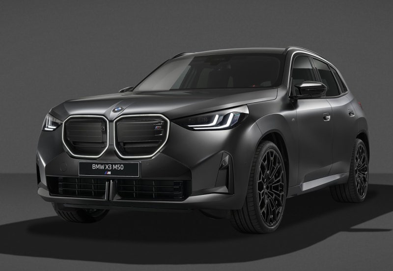 "성능 높이고 디자인 강화" 2027년형 BMW X3 M50 xDrive 블랙 패키지 및 인테리어 개선 사양 공개