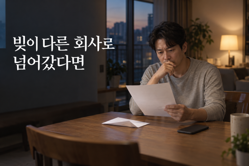 채권양도 통지서 받은 날, 이자보다 먼저 확인해야 할 것