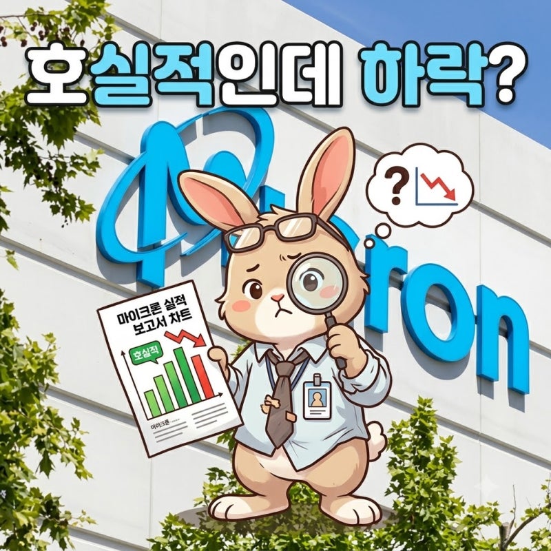 "반도체 고점이라더니?" 마이크론 사상 최대 실적발표 했지만..