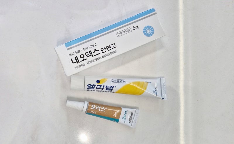 [구순염 기록 연고편] 포러스 안연고 ┃엘리델 ┃네오덱스 안연고