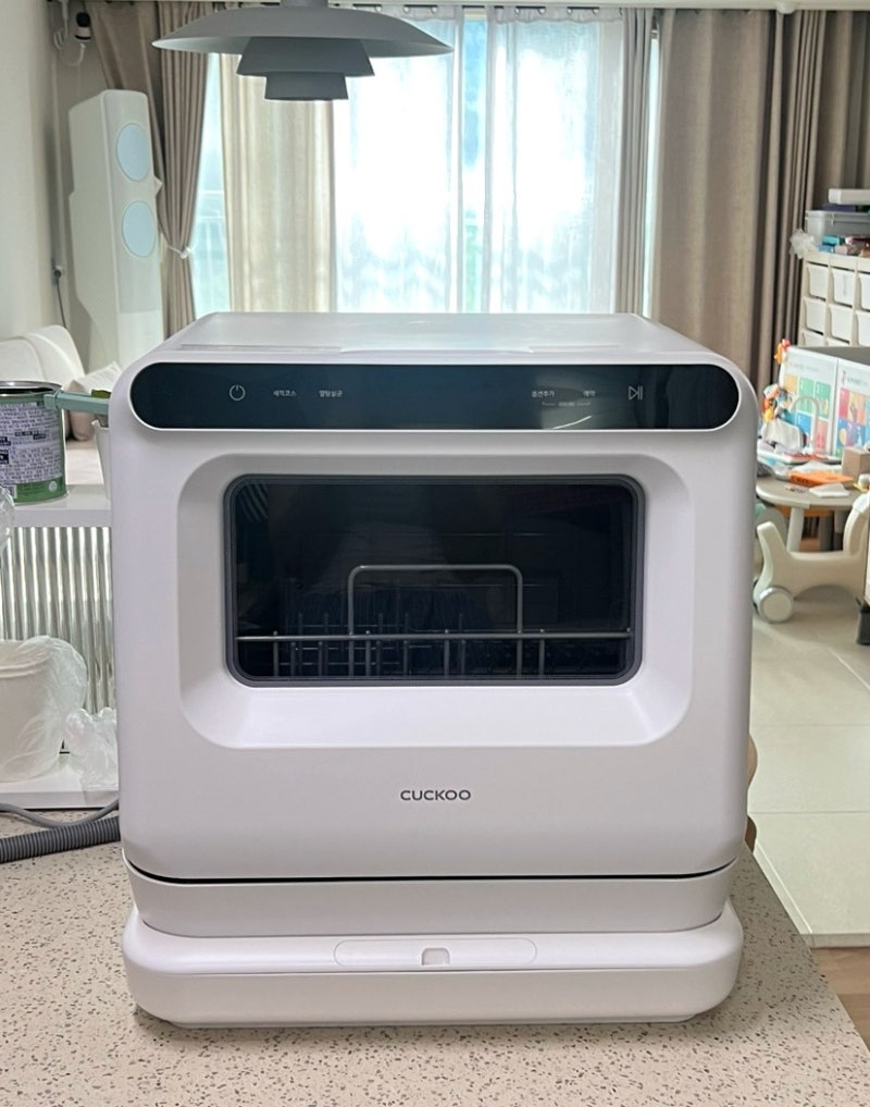 쿠쿠 마시멜로 식기세척기 3인용 한달사용 후기