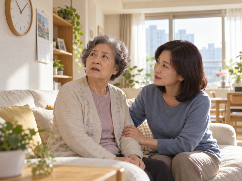 노인 섬망 증상, 갑자기 이런 변화가 생기면 바로 진료받으세요
