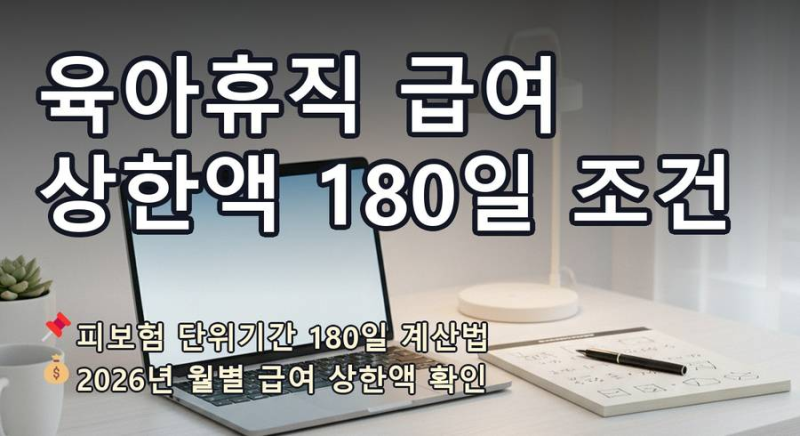[2편] 고용보험 피보험단위기간 180일 기준 월별 급여 상한액 조회