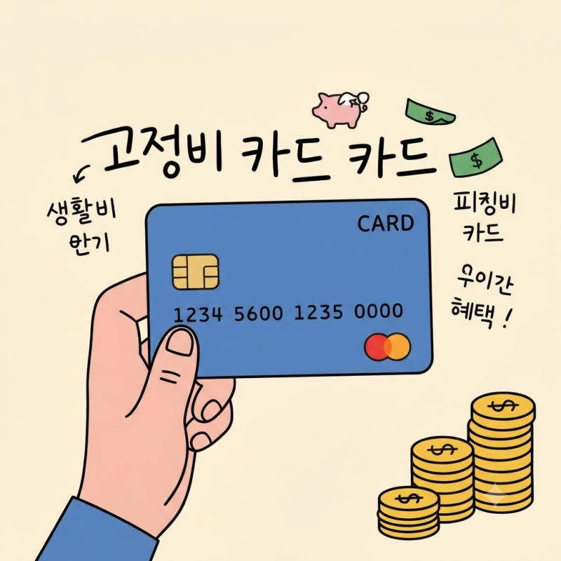 2026년 생활비 절약 신용카드 추천 및 관리비·공과금 피킹률 비교