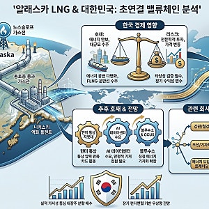 알래스카 LNG 프로젝트 총정리｜한국 경제 영향부터 관련주·전망까지