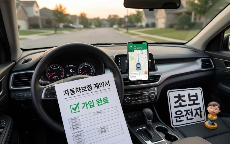 신규 자동차보험 가입 시 주의할 점 및 추천 보험과 예상금액 비교