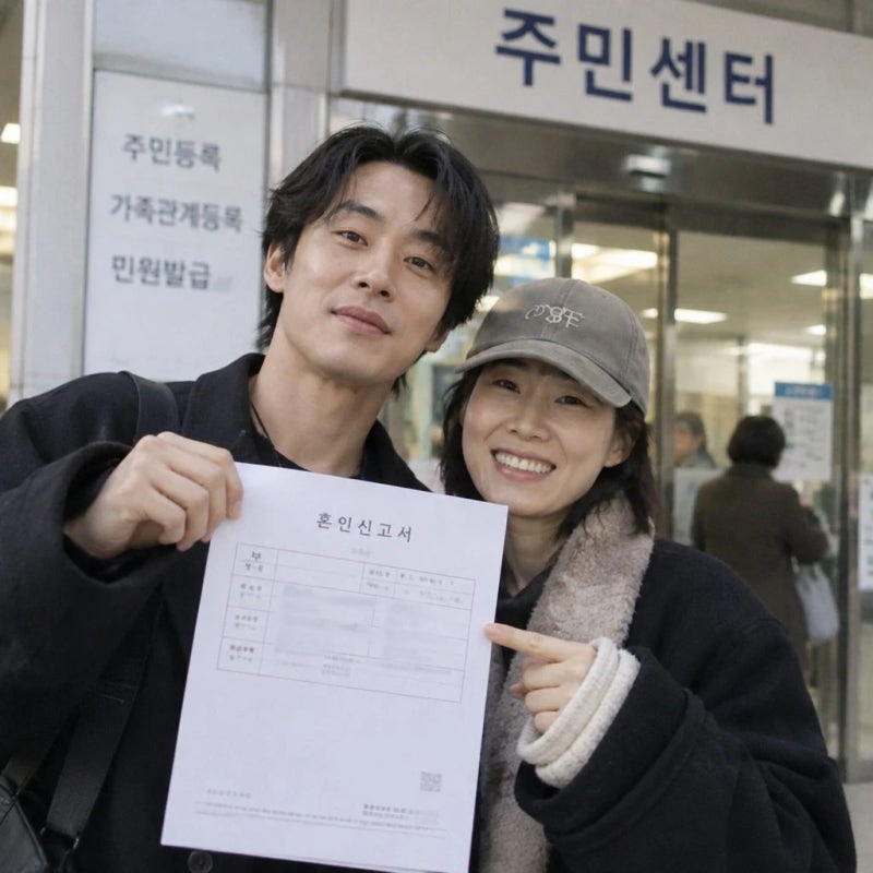 구교환 이옥섭 혼인신고 2022년 이미 부부였다
