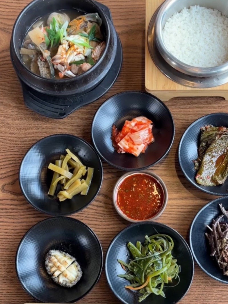 제주공항 근처 해물뚝배기 맛집 제주온솥 제주공항점