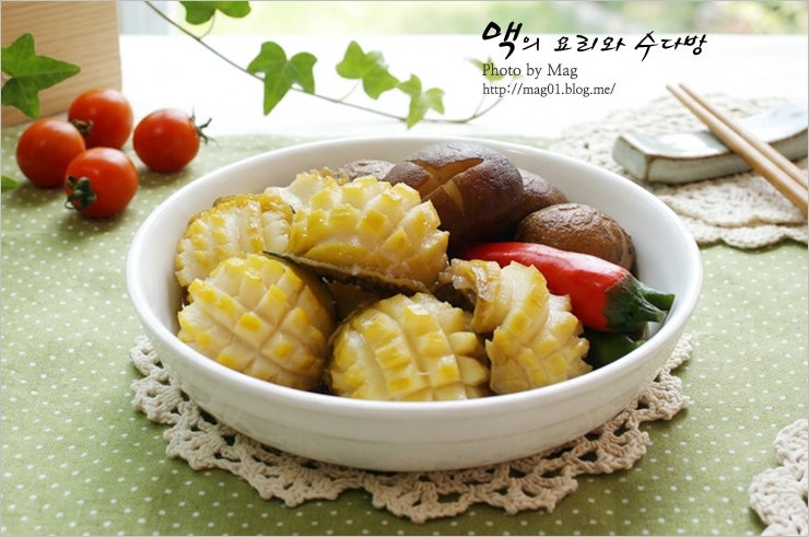 부드럽고 맛있는 전복장조림 만드는 법