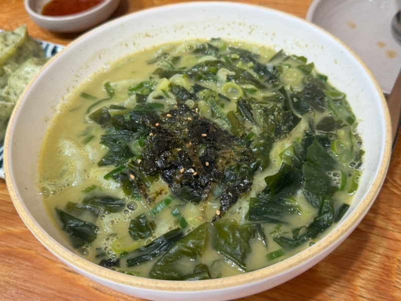 제주공항 근처 보말칼국수 내돈내산 맛집 보말죽 신제주보말칼국수 짱맛