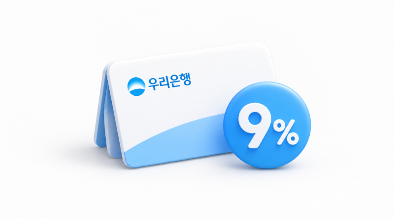 우리은행 연 9% 적금 나왔다, 우리금융 다함께 적금2 조건·이자 계산