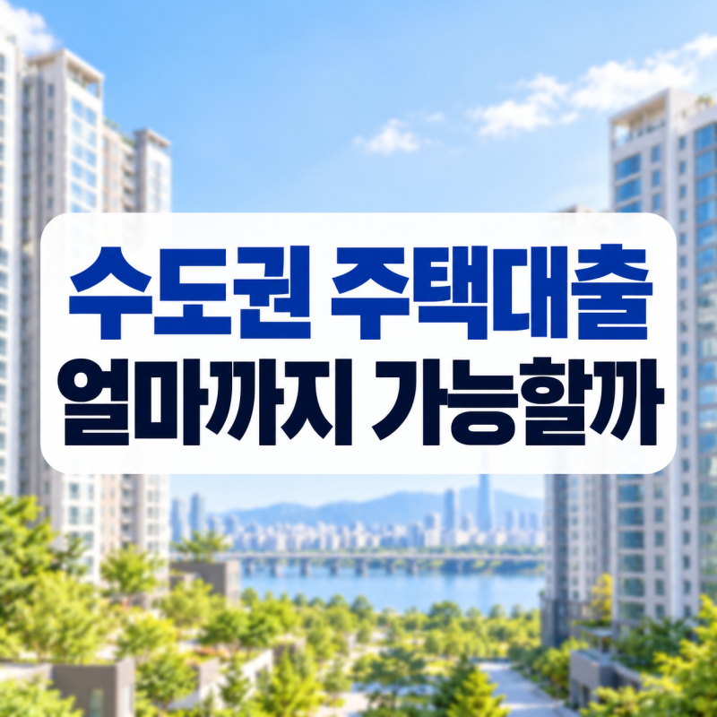 수도권 아파트 대출 얼마나 받을 수 있을까｜LTV · DSR부터 최신 규제까지